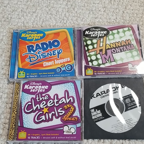 Disney karaoke cds